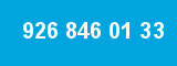 926 846 01 33 926 846 01 33